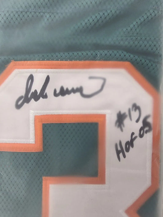 JERSEY AUTOGRAFIADO DE DAN MARINO Miami Dolphins · #13 · Salón de la Fama 2005