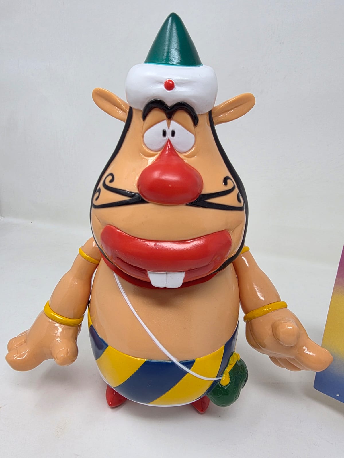 HAKUSHON DAIMAŌ (ハクション大魔王) — TATSUNOKO GENERATION SOFUBI — MEDICOM TOY × TATSUNOKO PRO — ©タツノコプロ — ~250mm —