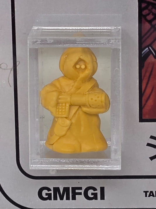 JAWA ジャワ Takara · Star Wars 12-Back Series · Keshi Gomu · Amarillo | 1978, Japón