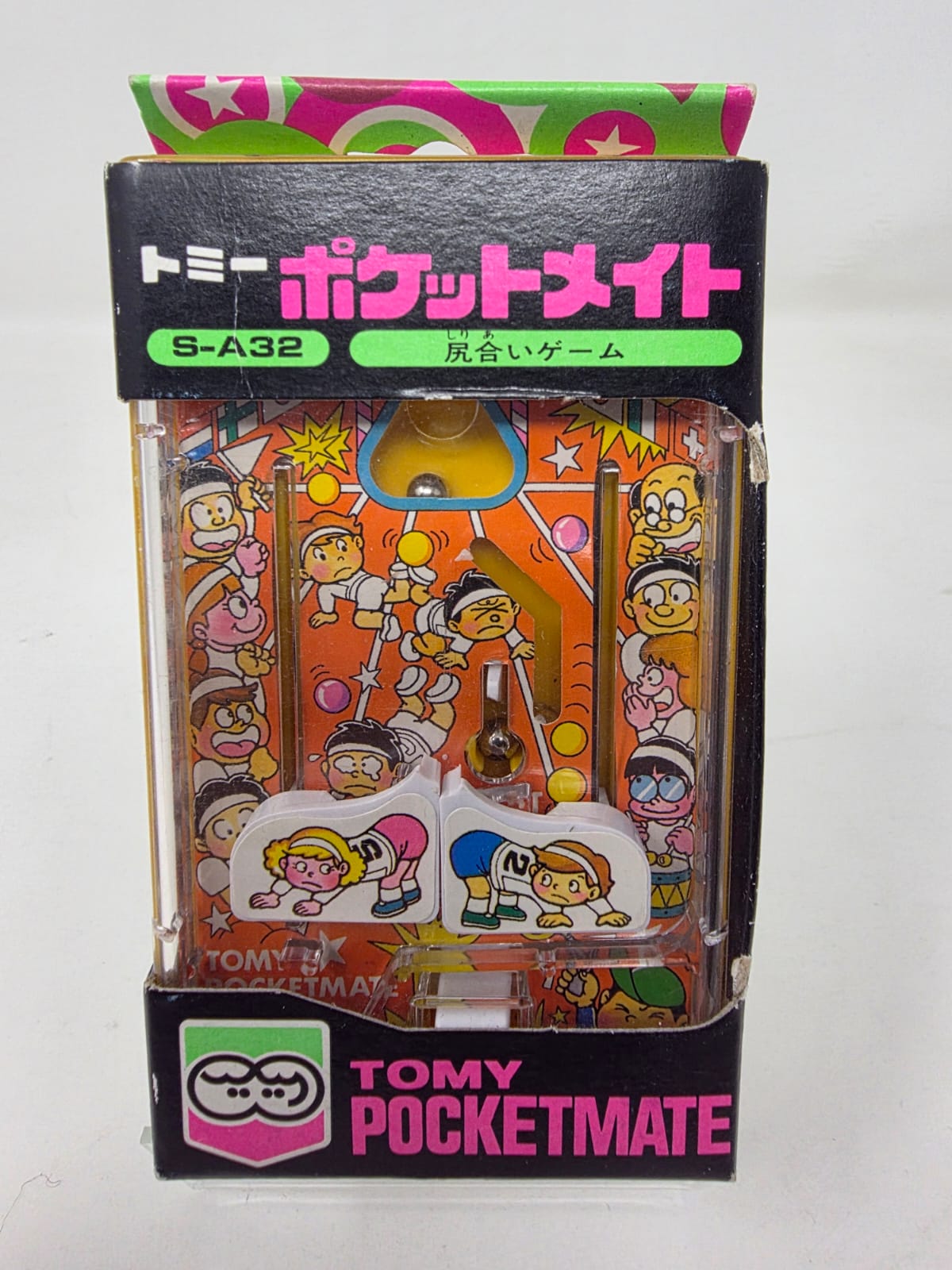 TOMY POCKETMATE — S-A32 TENIS — TOMY JAPAN — 1975–1987 — MIB (Mint in Box)