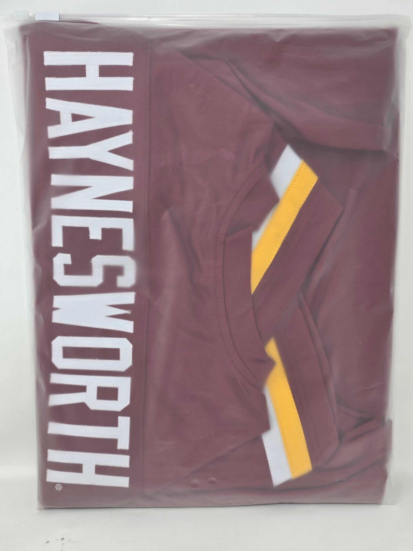 JERSEY AUTOGRAFIADO — ALBERT HAYNESWORTH #92 Washington Redskins  ·  Certificado JSA Witnessed  ·  Cert. WC134066