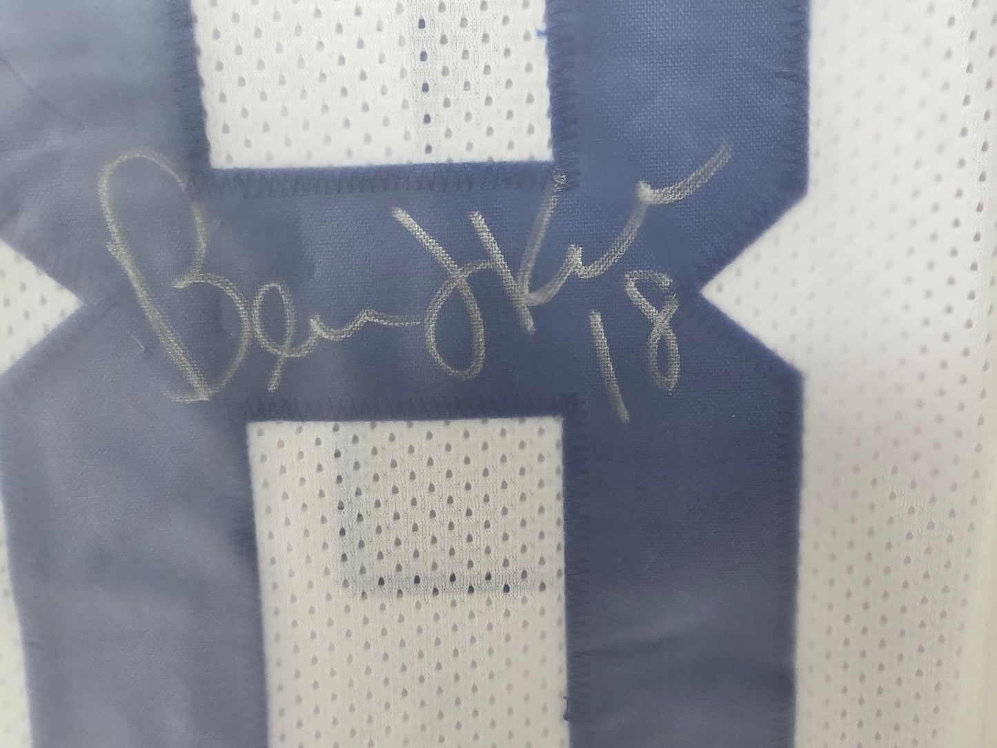 JERSEY AUTOGRAFIADO — BERNIE KOSAR #18 Dallas Cowboys  ·  Certificado Five Star Grading  ·  Cert. FS219342