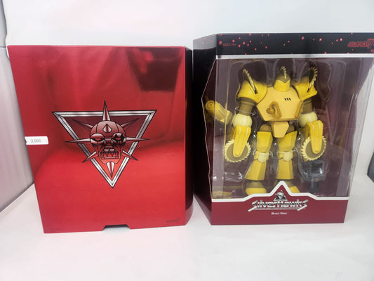 BUZZ-SAW — SILVERHAWKS — SUPER7 ULTIMATES! WAVE 1 — 8" FIGURA ARTICULADA PREMIUM — MIB CON SHIPPER BOX