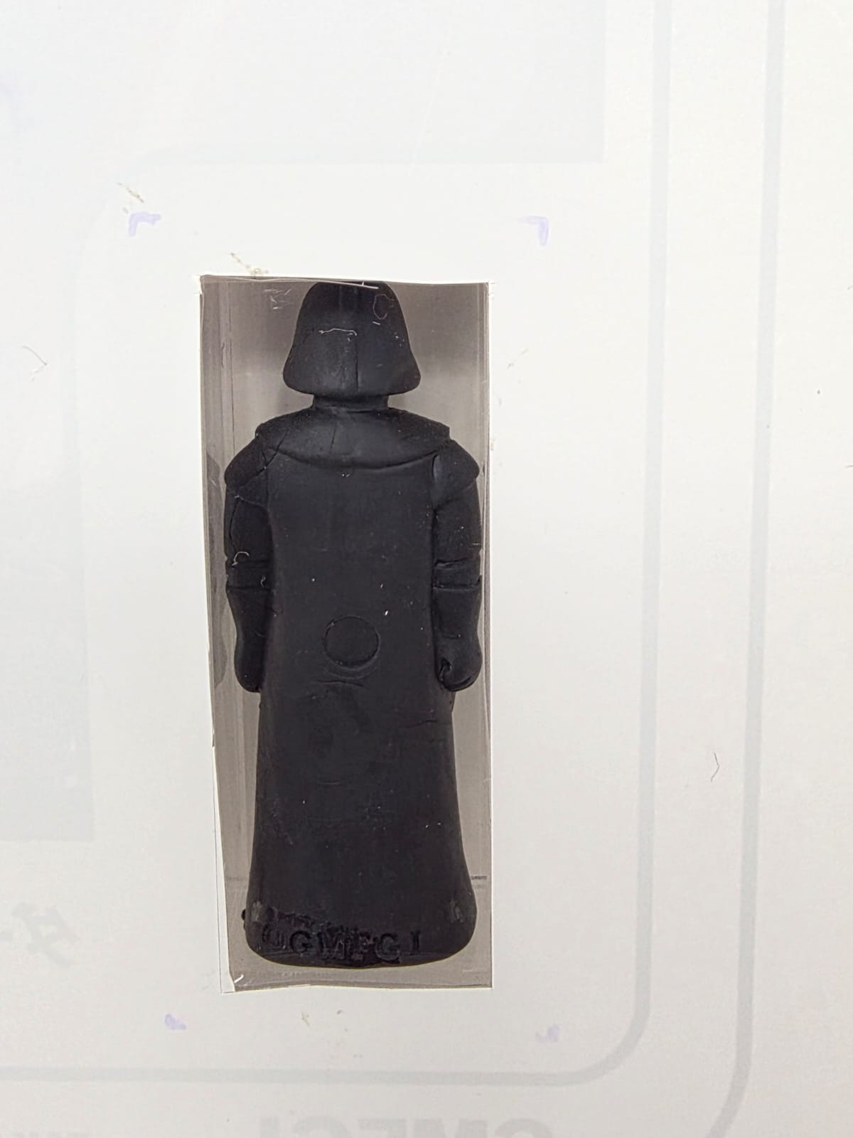 DARTH VADER ダース・ベイダー Takara · Star Wars 12-Back Series · Keshi Gomu · Negro   |   1978, Japón