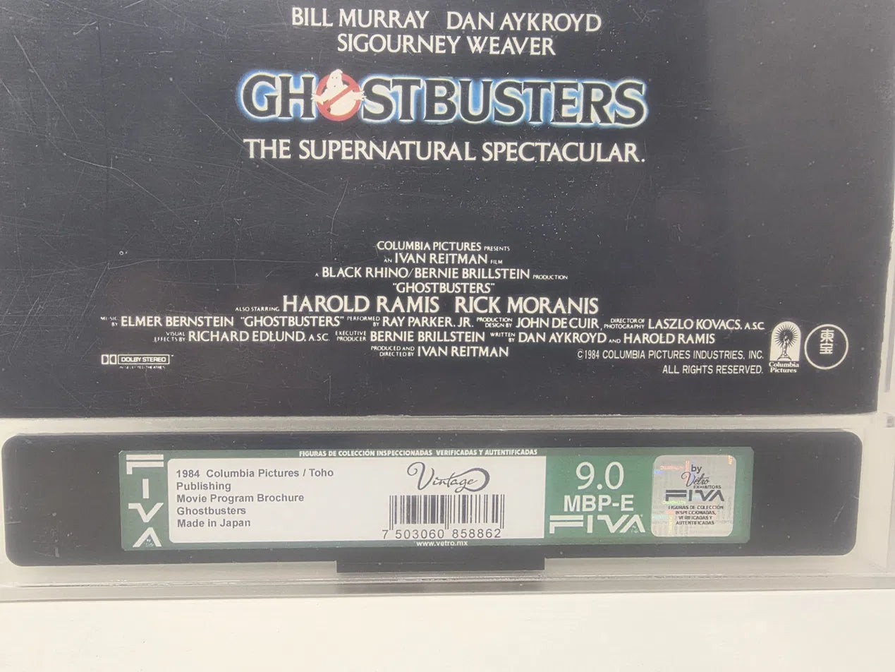 GHOSTBUSTERS MOVIE MAGAZINE (PROGRAM) ゴーストバスターズ　·　Columbia Pictures / Toho, 1984 (reedición Japón)