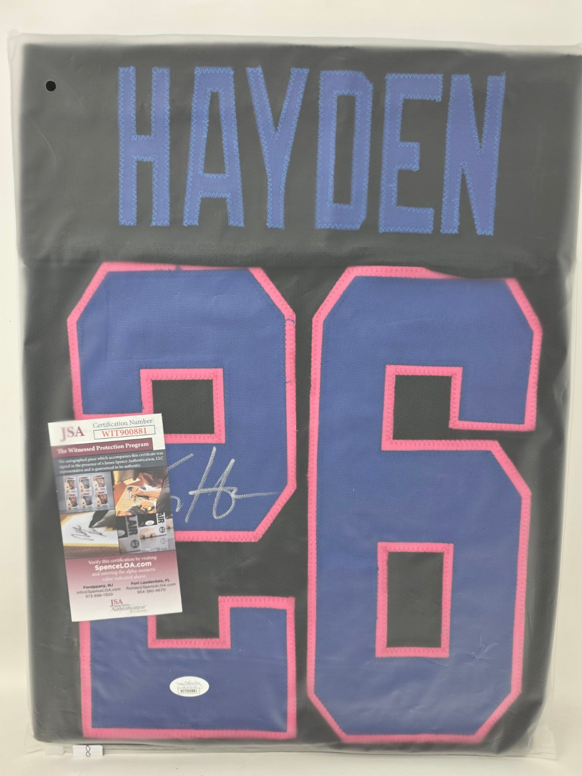 JERSEY AUTOGRAFIADO DE KELVIN HAYDEN Indianapolis Colts · #26 · Campeón del Super Bowl XLI
