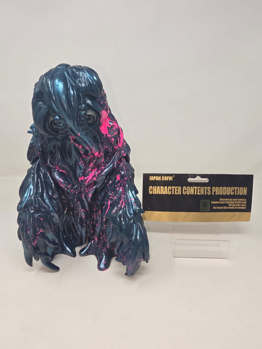 Hedorah — "Kōgai Kaijū" (公害怪獣) — CCP Artistic Monsters Collection (AMC) — Zanzenki — Cadmium Ver. Ojira Blue — Sofubi — Made in Japan