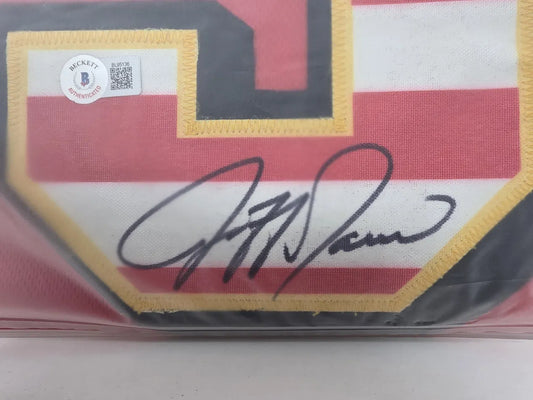JERSEY AUTOGRAFIADO DE JEFF GARCIA San Francisco 49ers · #5 · Edición conmemorativa "Stars & Stripes"