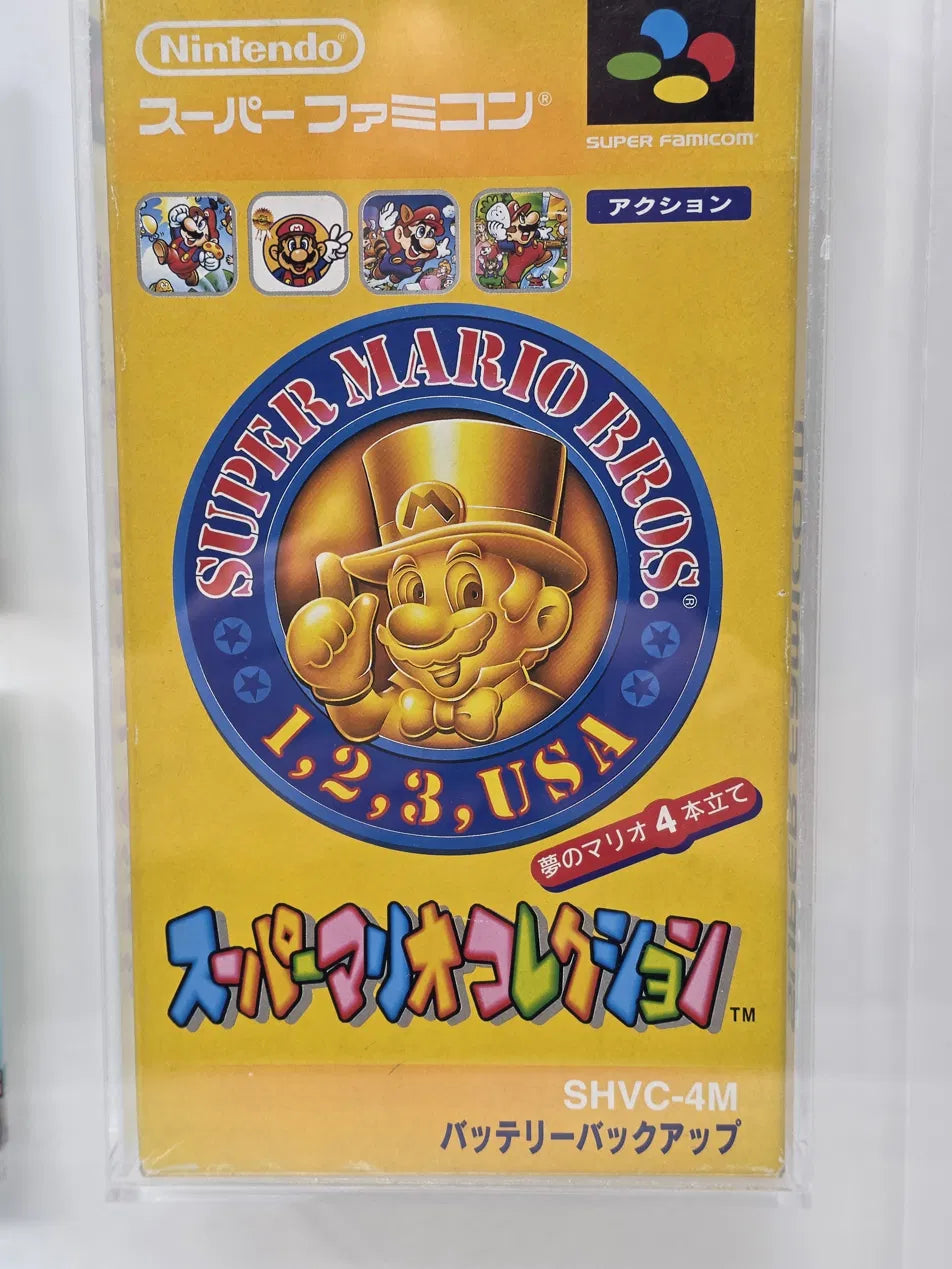 SUPER MARIO COLLECTION 1, 2, 3, USA スーパーマリオコレクション　·　Nintendo, Super Famicom, 1993