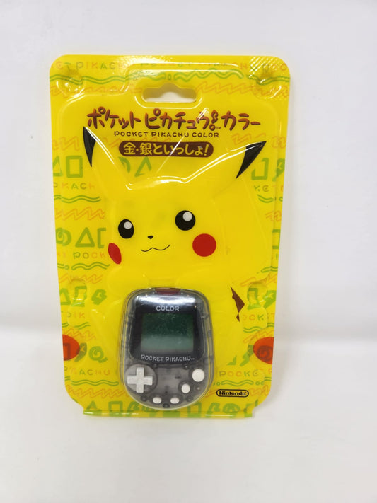 Nintendo Pocket Pikachu Color (ポケットピカチュウカラー 金・銀といっしょ!) — Edición Original Japonesa, 1999 — Sellada en Blister Original