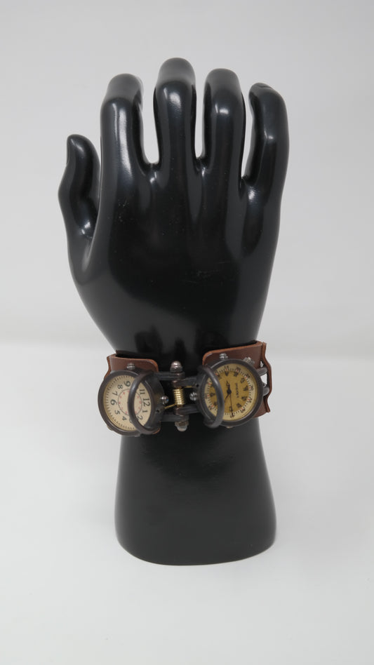 RELOJ ARTESANAL JAPONÉS: "EL GUARDÍAN DE LAS DOS HORAS"