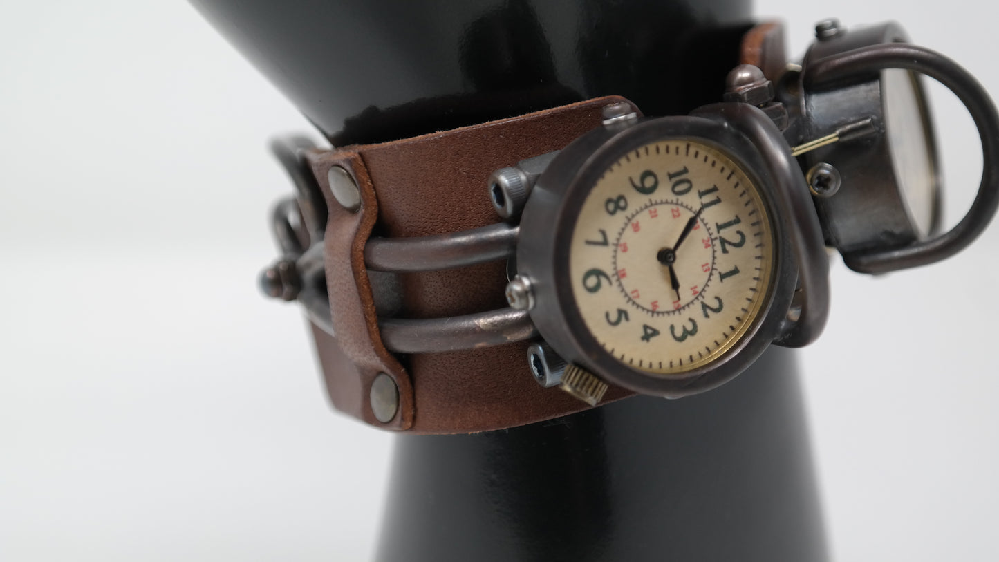 RELOJ ARTESANAL JAPONÉS: "EL GUARDÍAN DE LAS DOS HORAS"