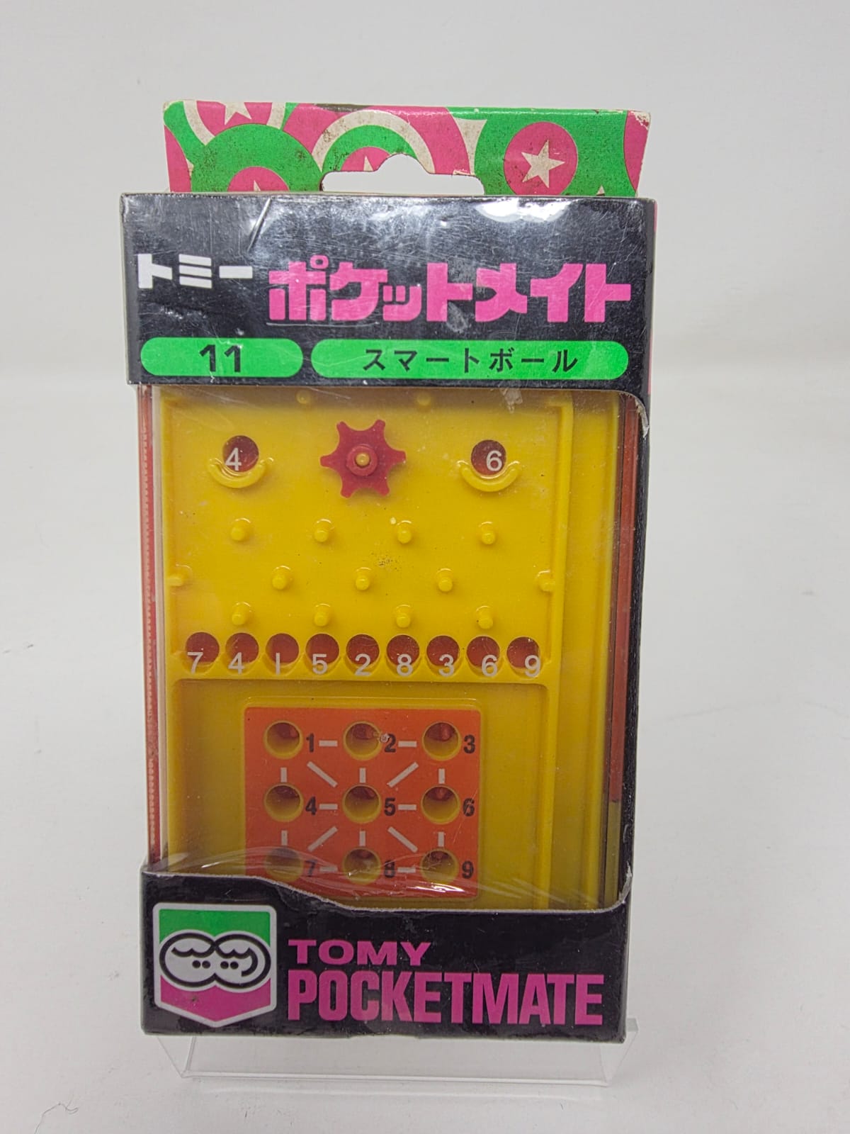 TOMY POCKETMATE — No. 11 SMART BALL — TOMY JAPAN — 1975–1987 — MIB (Mint in Box)
