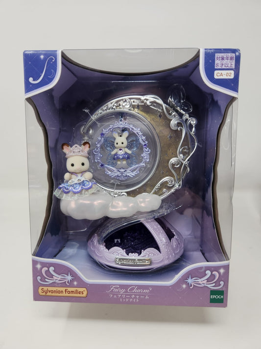 Sylvanian Families — Fairy Charm Midnight (CA-02) — Edición Limitada 40 Aniversario, Exclusiva de Exhibición Japón, 2025 — Sellada