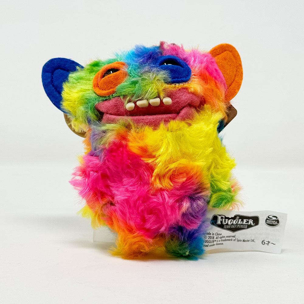 Fuggler Monster Plush Keychain - Funny Ugly Rainbow