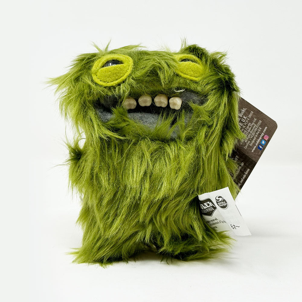 Fuggler Monster Plush Keychain - Funny Ugly Green