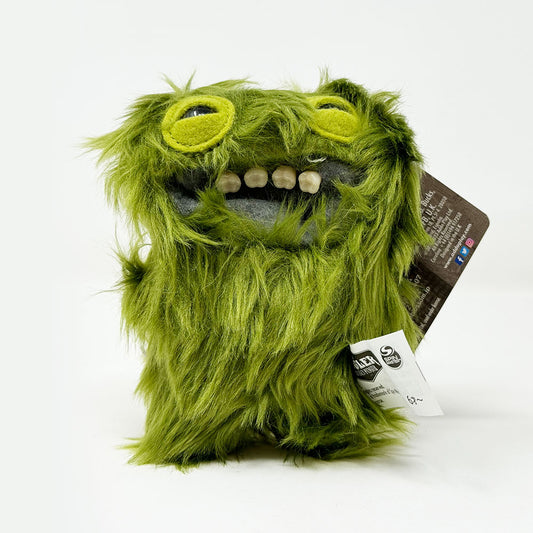 Fuggler Monster Plush Keychain - Funny Ugly Green